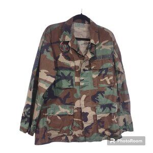 Camo Air Force Jacket Size Medium